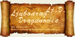 Ljubodrag Dragunović vizit kartica